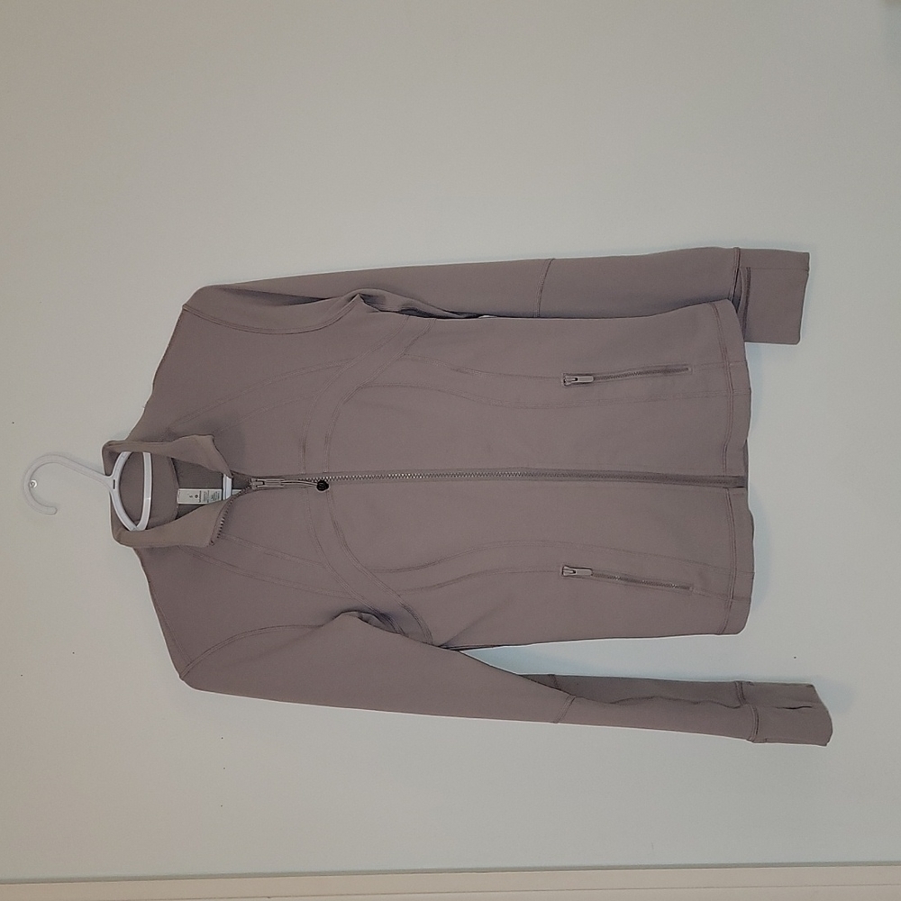 Lululemon Define Jacket, light purple, size 6.
